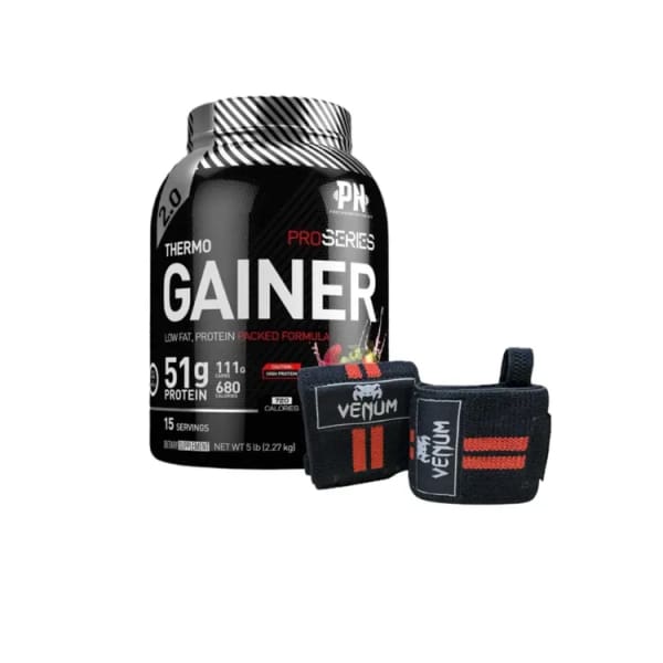 Mass Gainer 2,71 KG + Serre Poignet Venum Mass Gainer 2,71 KG + Serre Poignet Venum